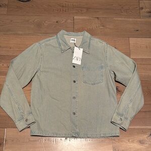 Zara denim overshirt